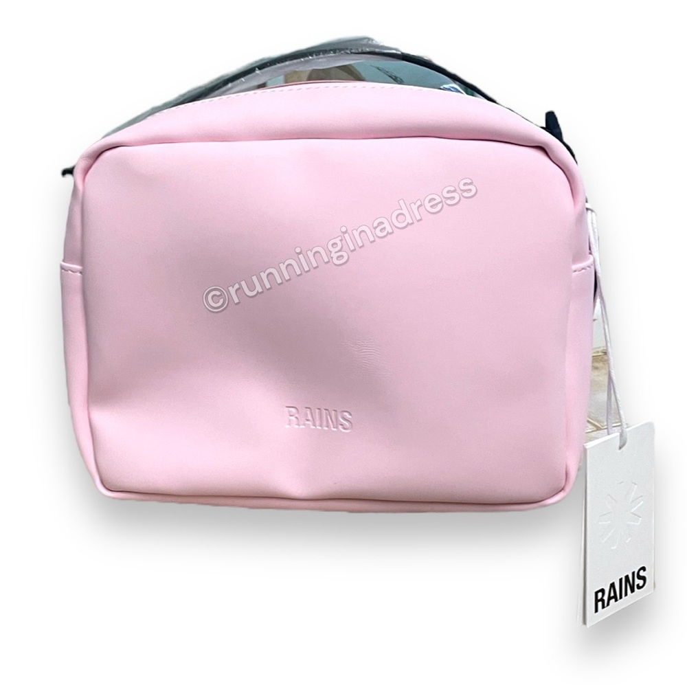 NWT Rains Box Bag In Color Candy Pink Crossbody W3 - Picture 9 of 16